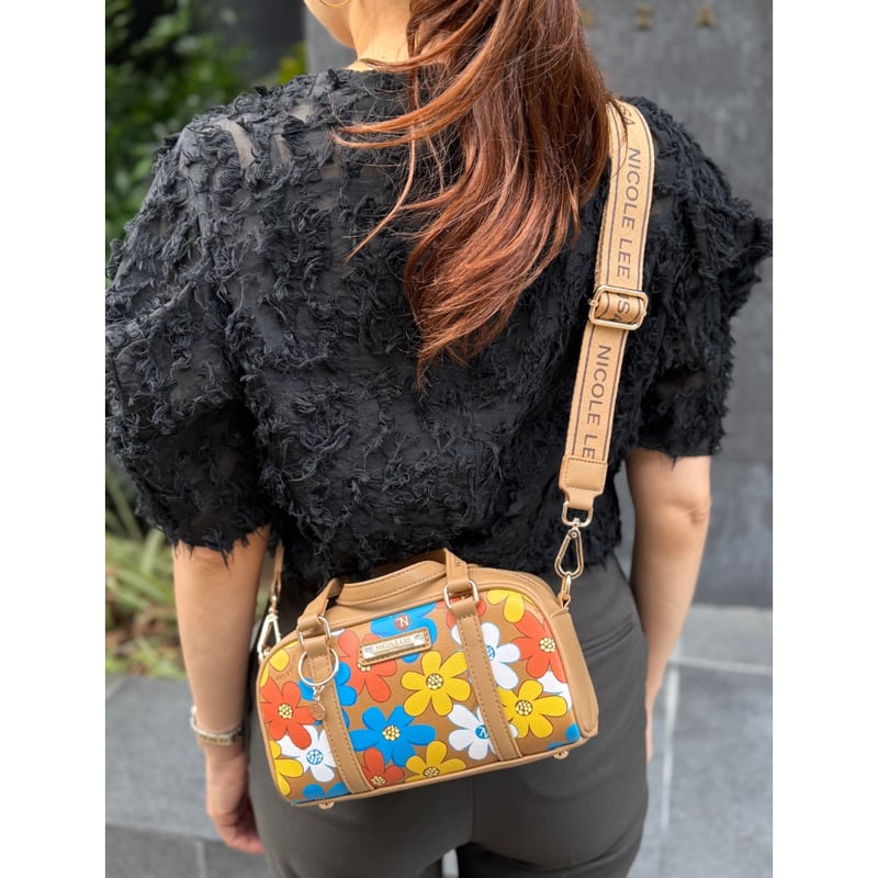 FLORAL POP〜ミニボストンバッグ | nicolelee.tokyo