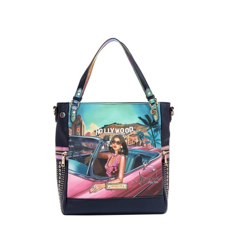 〜HOLLYWOOD DRIVE〜ラージトートバッグ★A4対応・デザイナーサイン入り★★