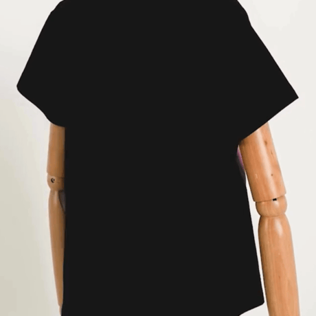 〜HOLLYWOOD DRIVE〜ラウンドネックTシャツ★ブラック★