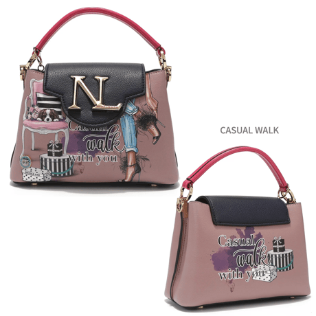 nicolelee NLロゴ入りミニバッグ★軽量★