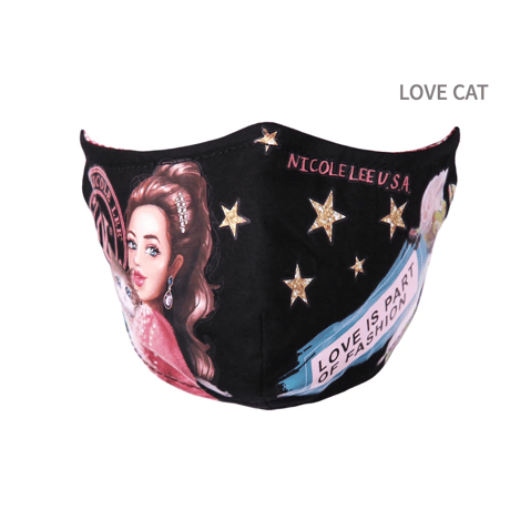 nicolelee ファッションマスク ★綿100%★
