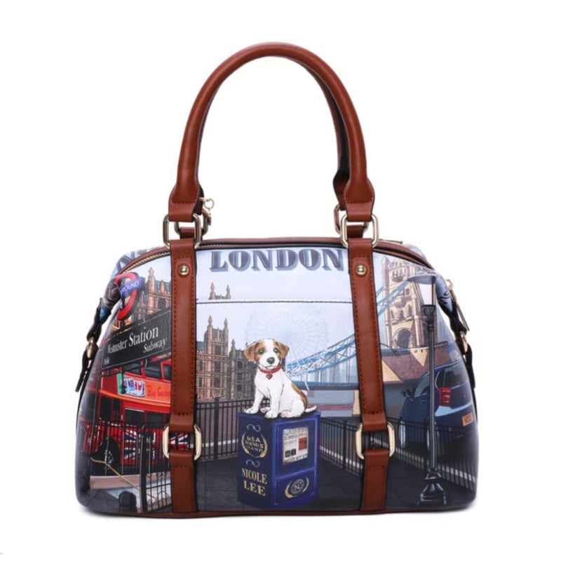 芝生デザインのボストンバッグ dollskill WOW! IT'S LONDON～ボストンバッグ | nicolelee.tokyo