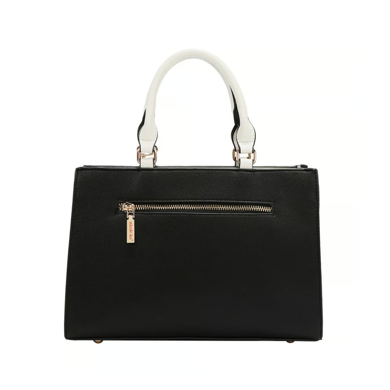 COLOR BLOCK～ポケットサッチェルバッグ☆コンパクトでおすすめ