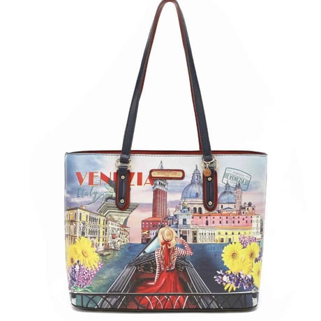 ～HONEYMOON IN VENEZIA～3点セット(トート+ミニボストン+ポーチ)★A4対応★