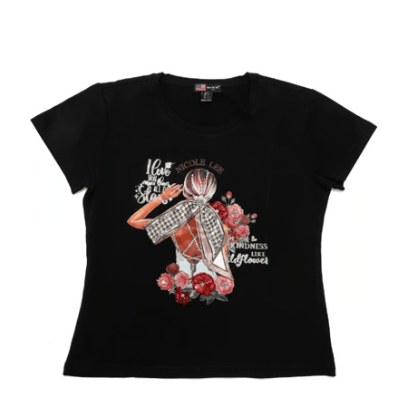 【アウトレット】〜BLIND DATE〜ラウンドネックTシャツ★Lサイズ★