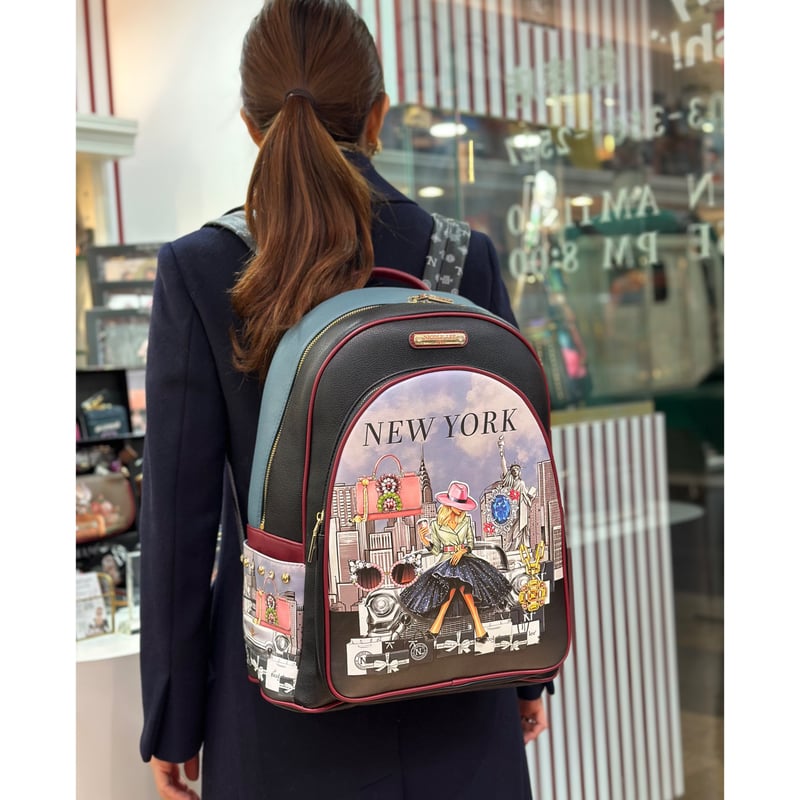 nicolelee ファッションリュック(ラージサイズ)☆A4・PC対応 nicolelee ファッションリュック(ラージサイズ)☆A4・PC対応