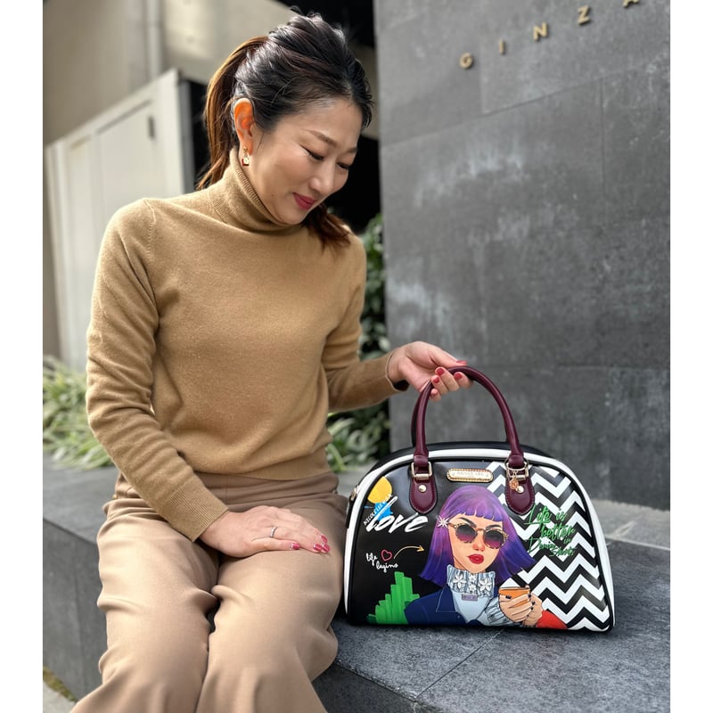 EVERYDAY IS MY DAY〜ボストンバッグ | nicolelee.tokyo