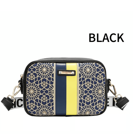 〜GEOMETRIC〜レーザーカットクロスボディバッグ ★長財布も入ります★