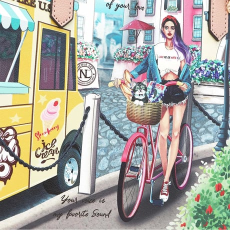 ～COZY STREET IN MILAN～3点セット★A4対応★