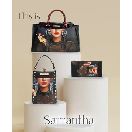〜SAMANTHA LA BELLEZA〜ワイドハンドバッグ