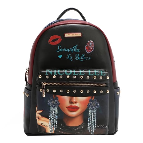 ～SAMANTHA LA BELLEZA～ファッションバックパック(ラージサイズ)★A4・PC対応・ポーチ付き★