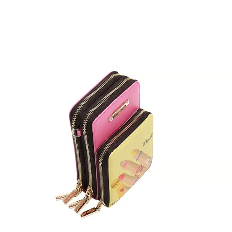 ★数量限定★nicolelee スマホケースクロスボディ★最新iPhoneも入ります★