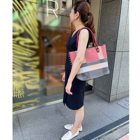 〜STYLISH CHECK〜トートバッグ★A4対応★