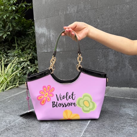 【数量限定】〜VIOLET BLOSSOM〜ハンドバッグ