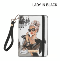 【アウトレット】nicolelee パスポートケース★Lady in Black★