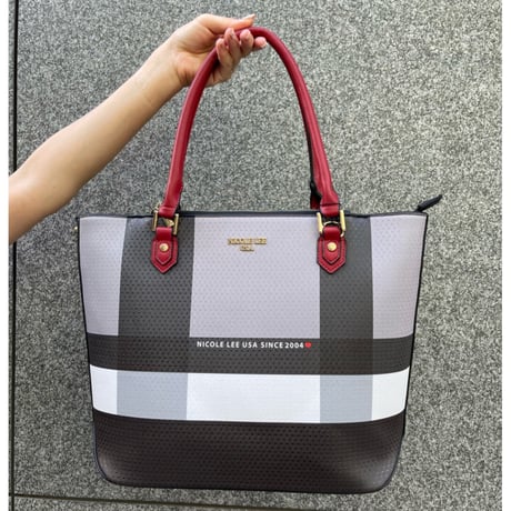〜STYLISH CHECK〜トートバッグ★A4対応★