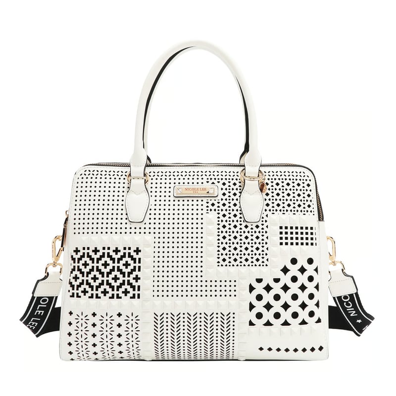 GEOMETRIC CUTOUT～ ハンドバッグ ☆A4対応・ビジネスにおすすめ