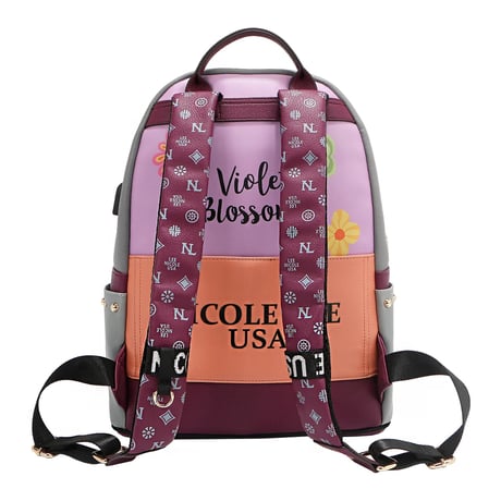 【ベストセラー】nicolelee ファッションバックパック(ラージ)★A4・PC対応★