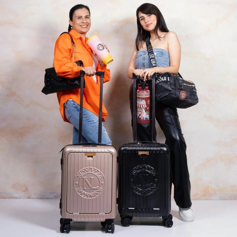 nicolelee ハードサイドNLキャリーオンスーツケース☆4色展開
