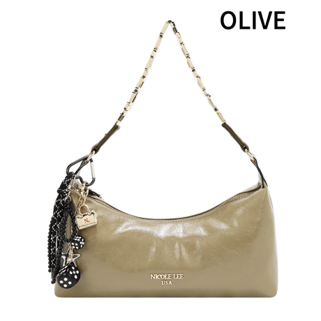 ～SHIMMER LUXE～ショルダーバッグ★チャーム付き★