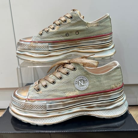 Vintage デニムスニーカー（NATURAL）