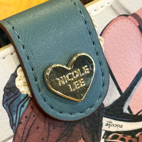 【ベストセラー】～nicolelee～二つ折り財布★スキミング防止機能付き★