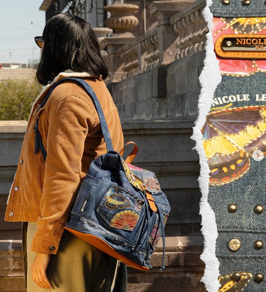 ☆SOMEWHERE BUTTER.☆ Fle Backpack Denim S4UBG07DNF ☆SOMEWHERE BUTTER.☆ Fle Backpack Denim S4UBG07DNF