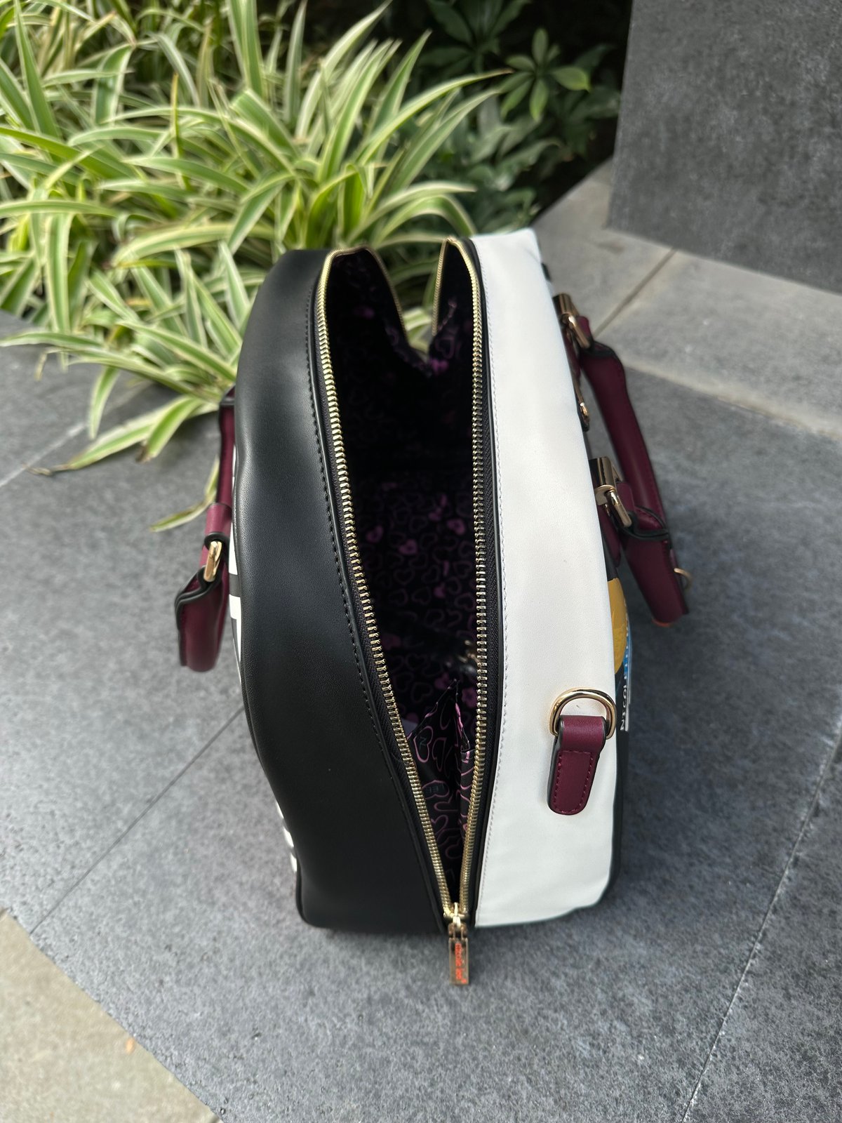 先行セミオーダー★ 新作タンバリン ネイビー ぽってりボストンL 先行セミオーダー☆ 新作タンバリン ネイビー ぽってりボストンL