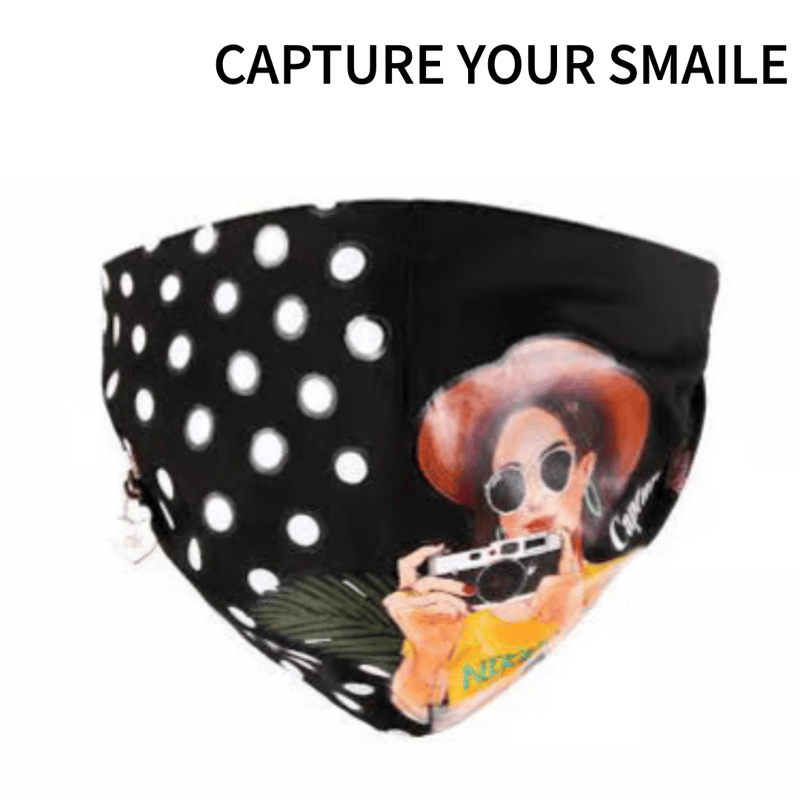 NIikky by Nicole Lee チャーム付きマスク（アジャスター調節付