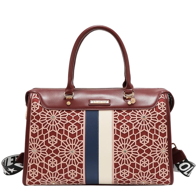 赤いストライプボストンバッグ 楽天市場】ボストンバッグ ミニボストン レッド 赤 ハンドバッグ