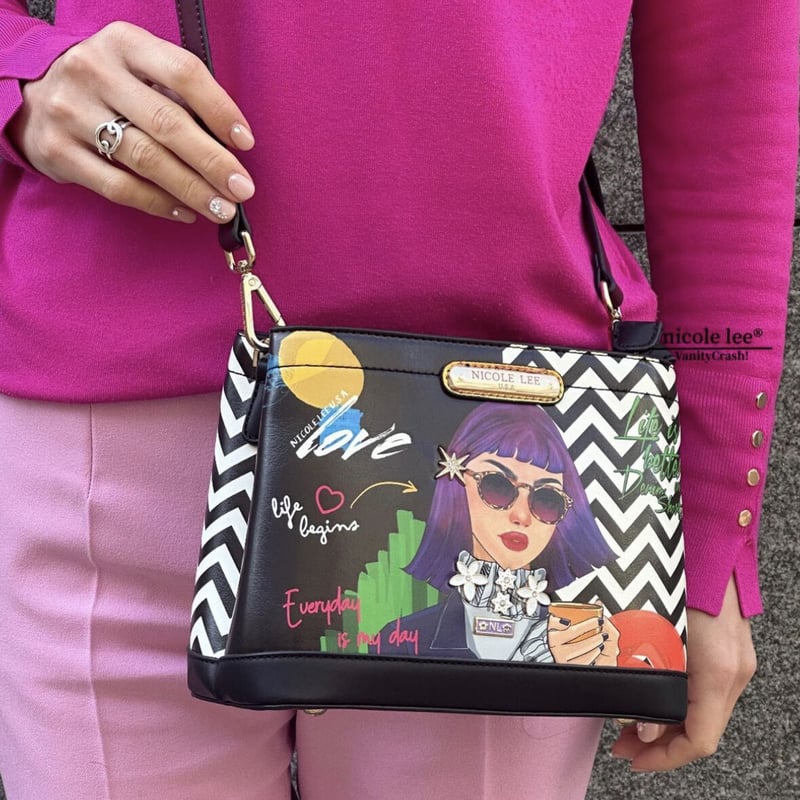 ニコールリー ショルダーバッグ ピンク 数量限定！NICOLE LEE ニコール