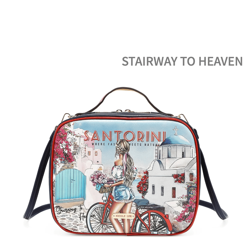 nicolelee トラベルハンドバッグ＆ポーチセット☆ポーチ3点付き