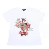 〜BLIND DATE〜ラウンドネックTシャツ★ホワイト★