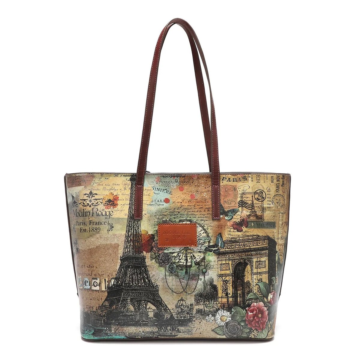Nicole Lee 新作　パリデザイン ハンドバッグ PARIS FASHION WEEK〜トートバッグ☆A4対応・軽量☆ | nicolelee