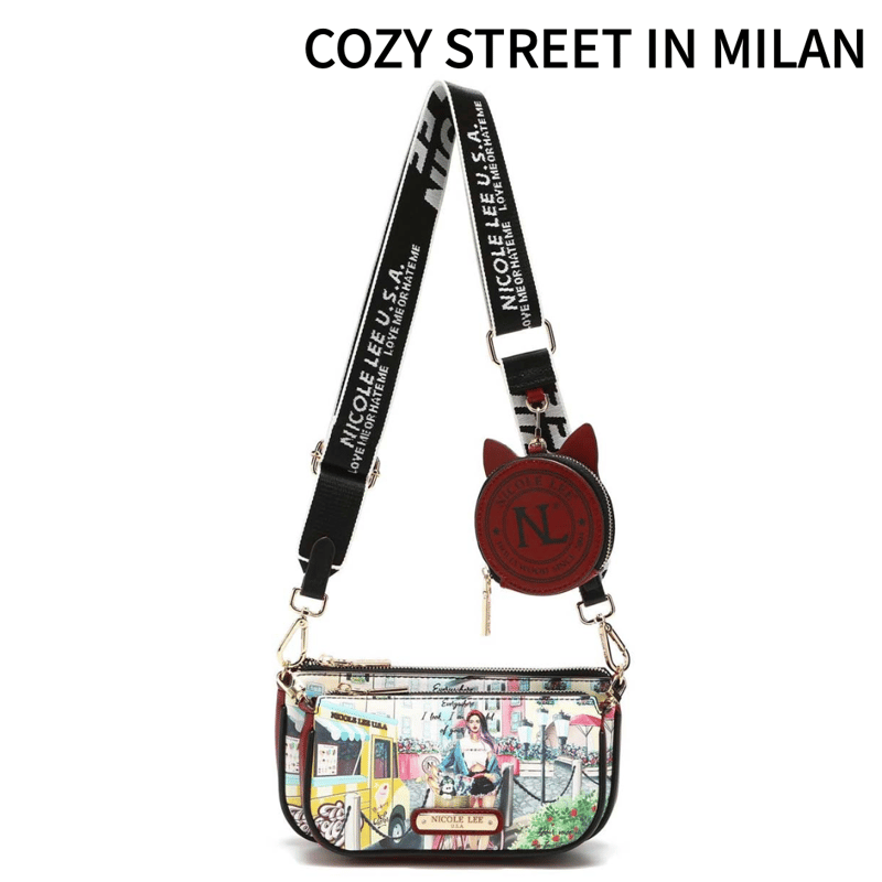 ニコールリー（ポシェット、ポーチケース）の3点セット ニコールリー（ポシェット、ポーチコインケース）の3点セット