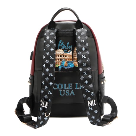 【数量限定】nicolelee ファッションバックパック(ラージ)★A4・PC対応★