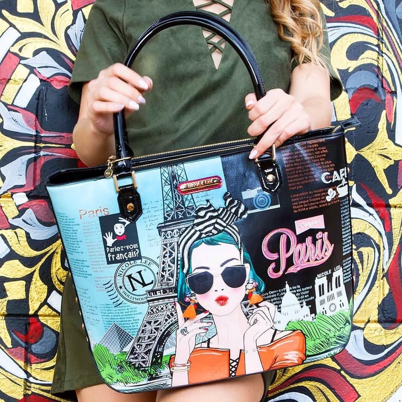 XOXO FROM PARIS～トートバッグ☆A4対応☆ | nicolelee.tokyo