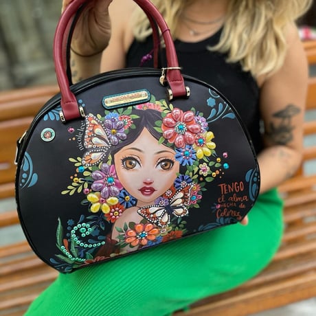 〜ALMA DE COLORES〜ドームハンドバッグ