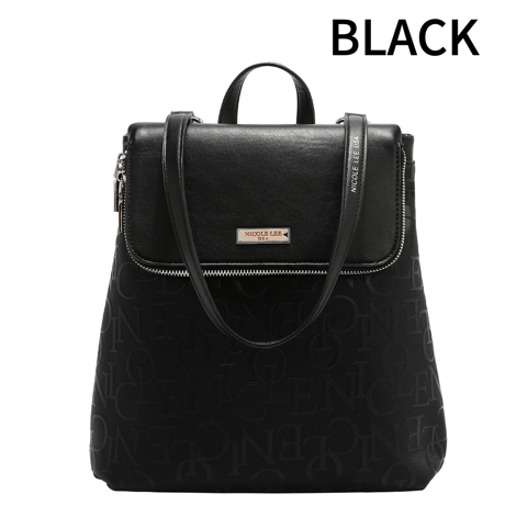 〜EMBOSSED ELEGANCE〜コンバーチブルフラップバックパック/ショルダーバッグ ★２way★