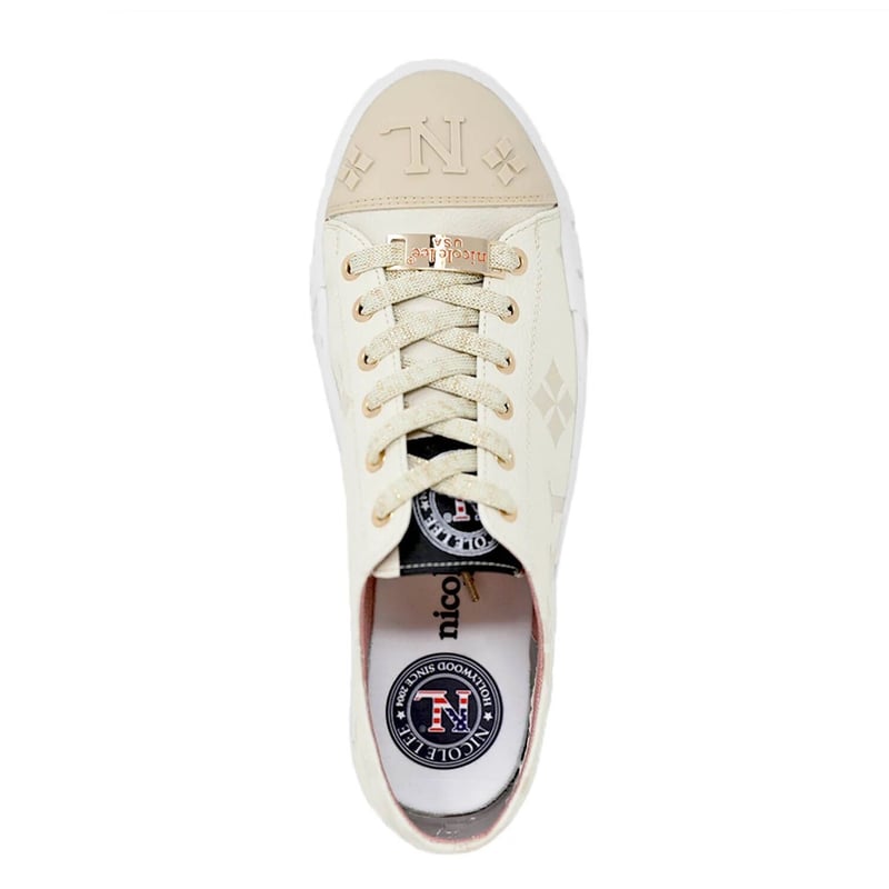 モノグラムスニーカー【CREAM】☆26㎝☆ | nicolelee.tokyo モノグラムスニーカー【CREAM】☆26㎝☆ | nicolelee.tokyo