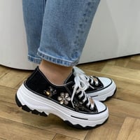 ～BIJOUX～ ファッションスニーカー ★ブラック★
