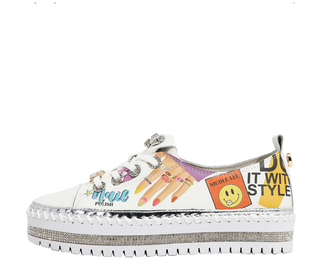 ＊ 美品⭐️Ernie & Essie 115㎝ ＊ ベストセラー】〜Nail Polish〜プラットフォームレザー