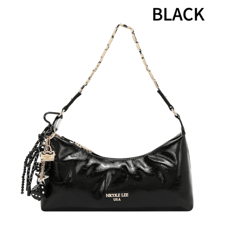 ～SHIMMER LUXE～ショルダーバッグ★チャーム付き★
