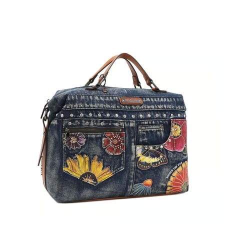 〜BUTTER FLOWER DENIM〜デニムボストン