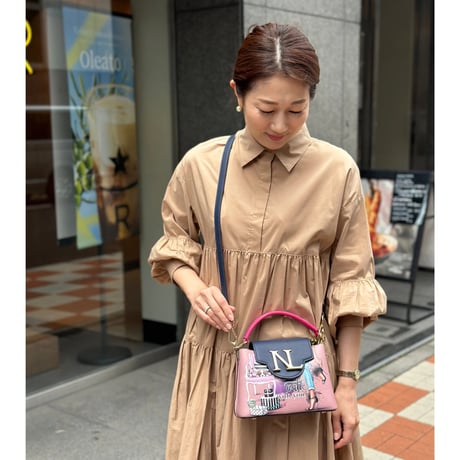 nicolelee NLロゴ入りミニバッグ★軽量★