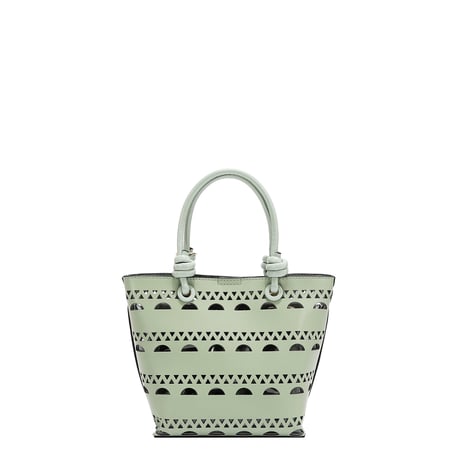～SILVER POP STUD～２ピースバケットバッグ ★ポーチ付き★