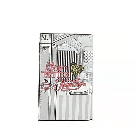 〜Ladies Night Out〜ジップウォレット★二つ折り財布★