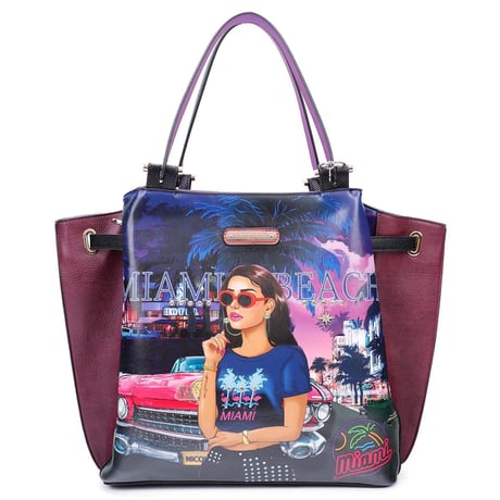 ～CRUISING IN MIAMI BEACH～トートバッグ★A4対応★