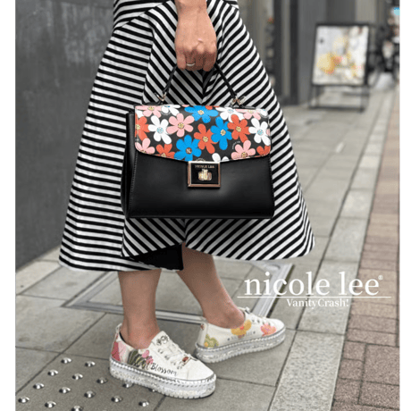 〜FLORAL POP〜ハンドバッグ