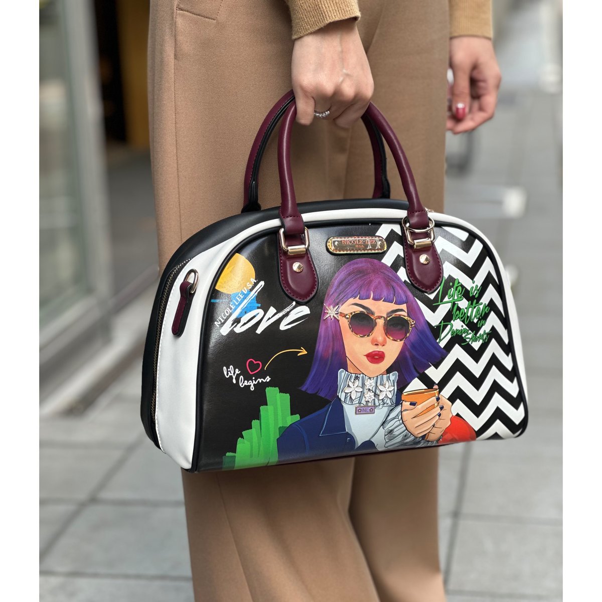 EVERYDAY IS MY DAY〜ボストンバッグ | nicolelee.tokyo